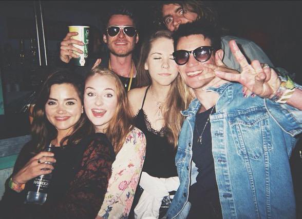 matt smith and jenna coleman being besties - a thread 