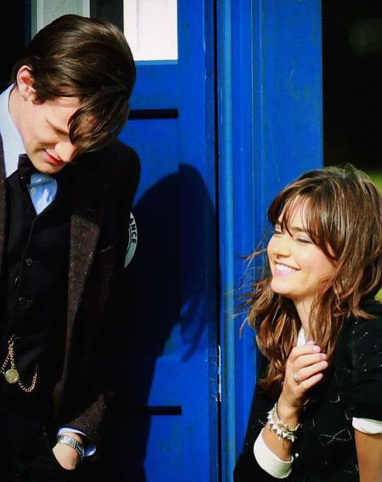 matt smith and jenna coleman being besties - a thread 