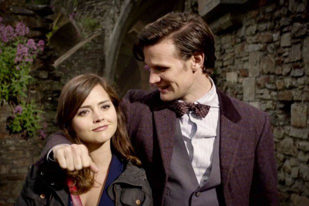 matt smith and jenna coleman being besties - a thread 