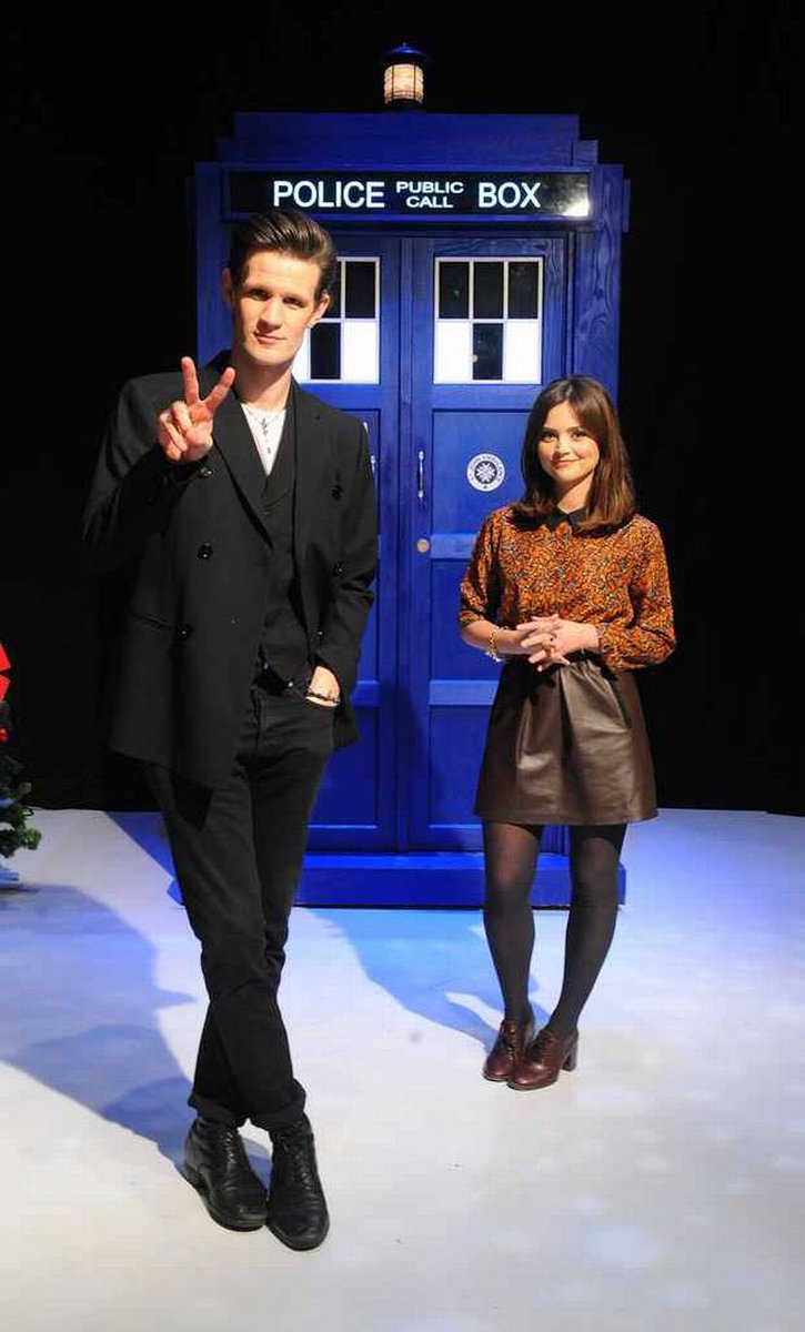matt smith and jenna coleman being besties - a thread 