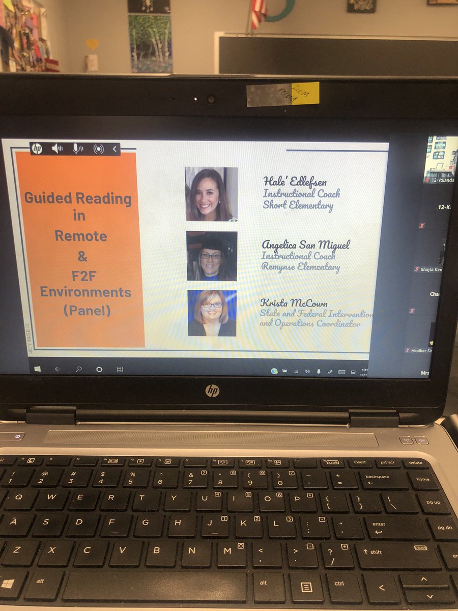 Had a wonderful day learning alongside the best ICs in AISD. It was exciting speaking on a panel to my fellow ICs about Guided Reading in remote &amp; F2F environments  ⭐️