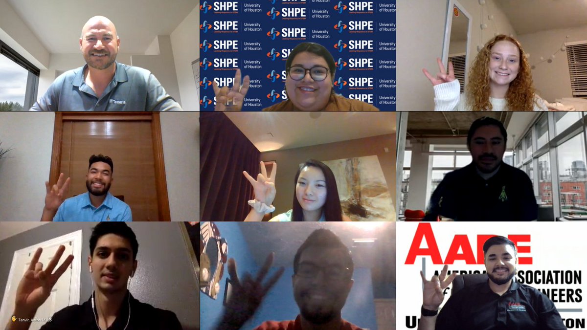 Tenaris's tweet photo. Today's virtual session with members of four engineering student organizations at the @UHouston was a great opportunity to talk about our evolution as a global/local company. Full story: https://t.co/TvJbQJLIIZ
#TenarisInUSA #learndevelopgrow https://t.co/yFkJ9JtFU1