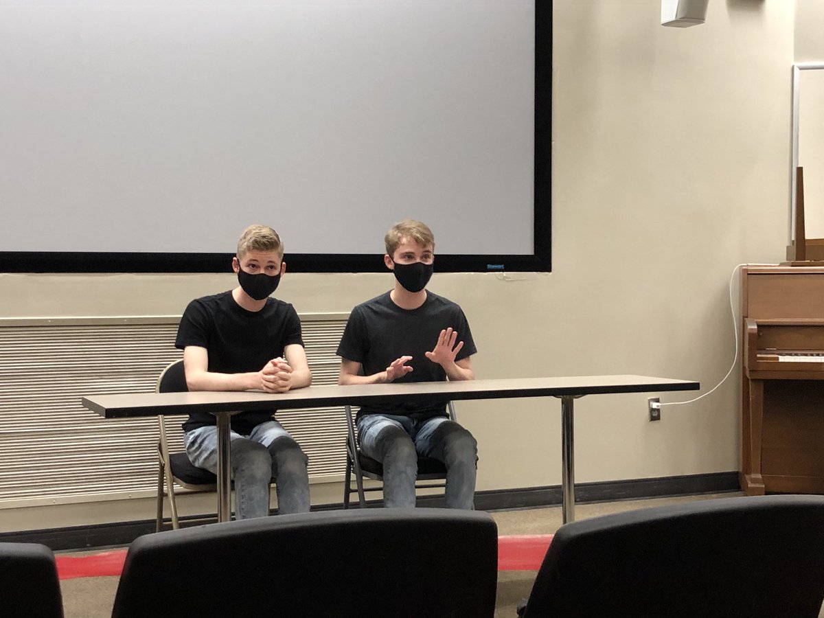 BamaImprov's tweet photo. Congratulations to the cast of CDA’s only COVID-19 Improv show this semester!

*social distancing and masks enforced* https://t.co/ra3te33LzX