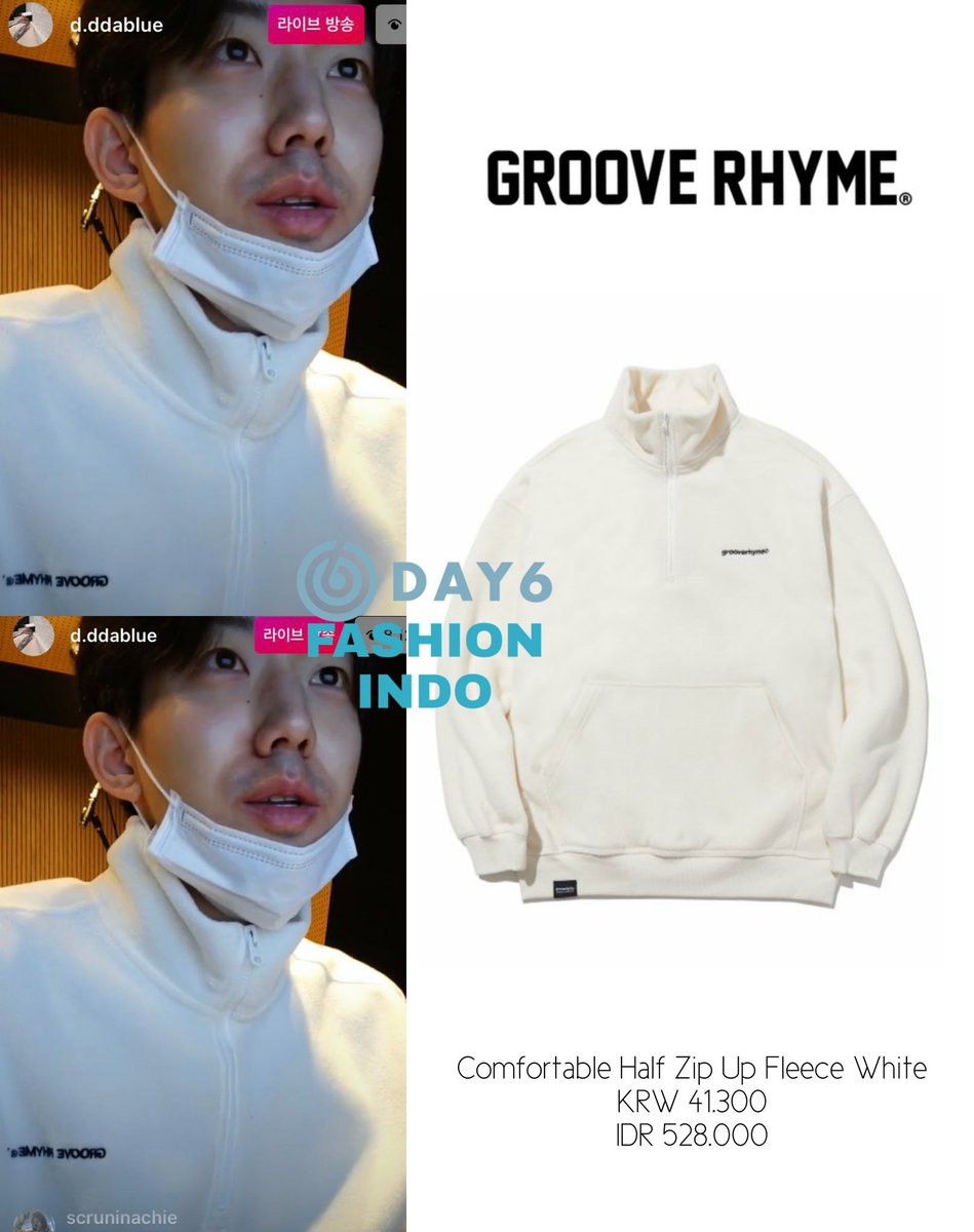 201114 Dowoon Live Instagram 🐶 Groove Rhyme - Comfortable Half Zip Up Flee  White KRW 41.300 - IDR 528.000 🔗 https://t.co/9ZqZoBu6cN #Dowoon #Day6  #EOD #EvenOfDay #데이식스 #도운 #윤도은