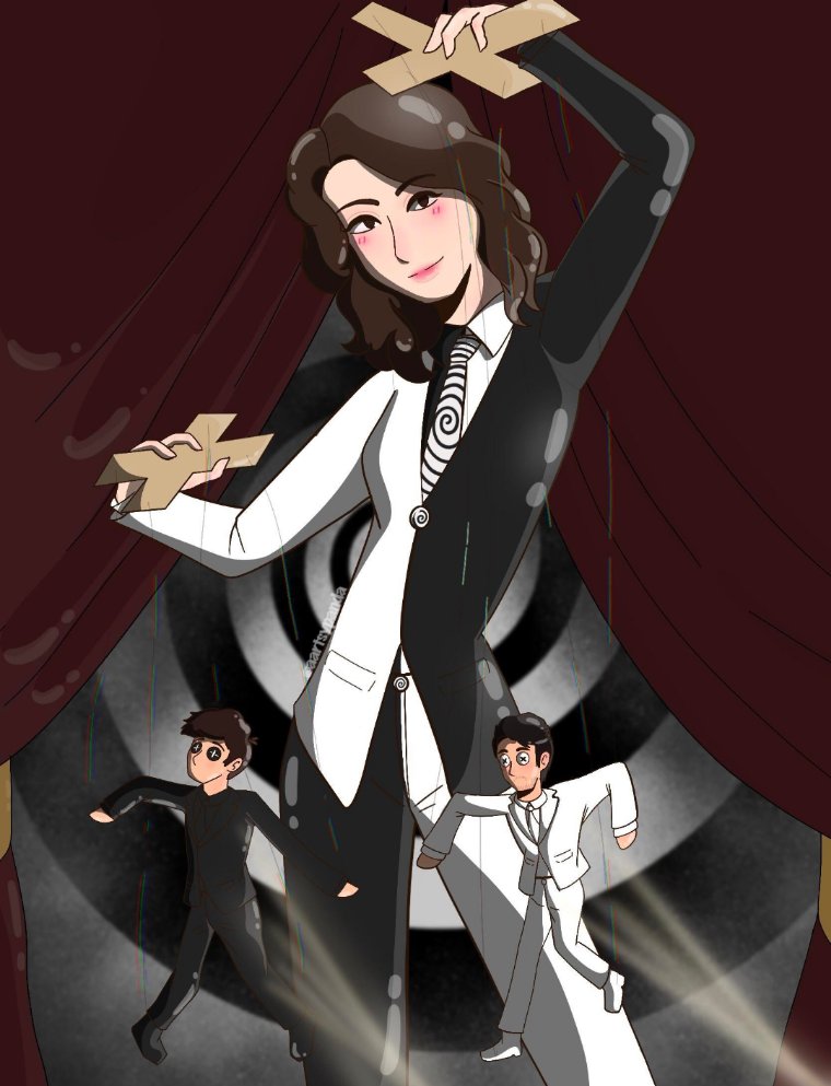 2531Cutefoxy's tweet image. Art I found made by @aartsypanda on reddit! #UnusAnnusFanart #UnusAnnus