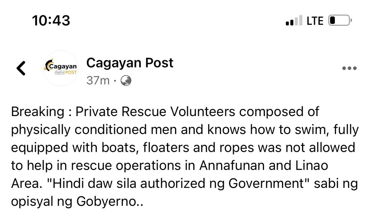 missKhayeee's tweet photo. WHAT THE HELL IS THIS??? SERIOUSLY???!!! 🤦🏼‍♀️ #CagayanNeedsHelp ⁦@ABSCBNNews⁩ ⁦@ANCALERTS⁩ ⁦@GMA_PA⁩ ⁦@gmanews⁩ ⁦@gmanewstv⁩ https://t.co/edZiYamXeP