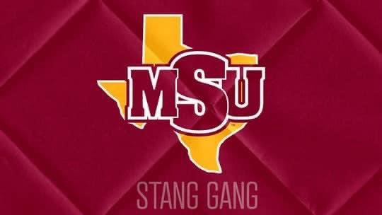 CoachGMcElroy10's tweet photo. We talked all season about how this is a year of “Firsts”! Today was the 1st day we had a college coach on campus to talk about some Greyhound Football players! Thanks to Coach Renner @MustangsDC from Midwestern State University for stoping by. #PeasterPride https://t.co/IZeytizC6S