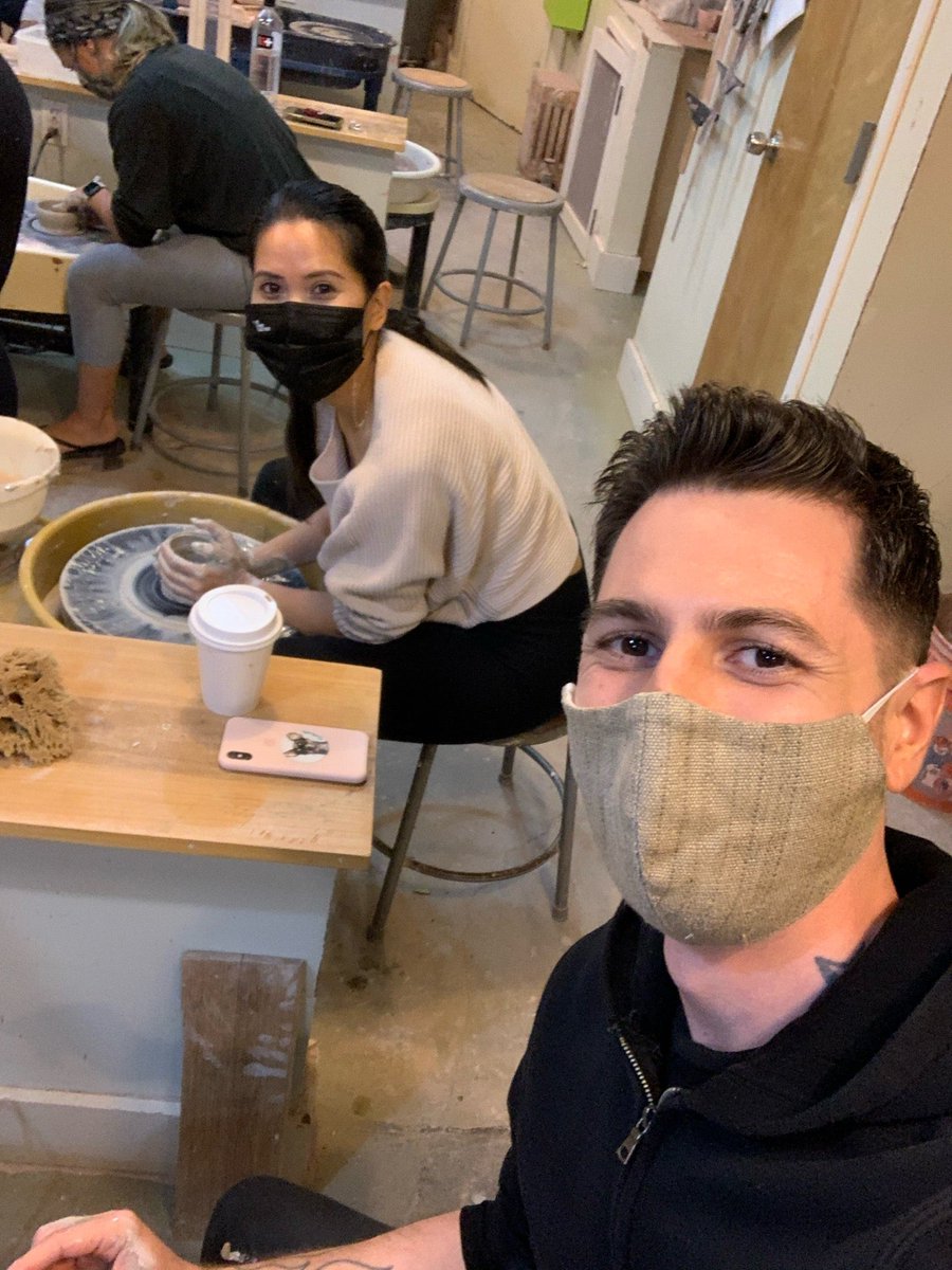 1st pottery class #ceramicanniversary (@ Choplet Studio and Gallery in Brooklyn, NY w/ @thracianmusic) swarmapp.com/c/lzrVaqHRdTi