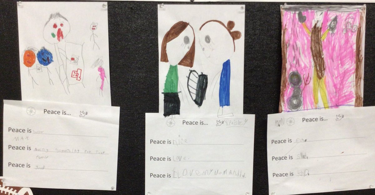 inkster_school's tweet photo. Inkster remembers. Grade 1/2 Rm. 2 Mrs. Nichols #LestWeForget  @WinnipegSD https://t.co/zScslKQKg3