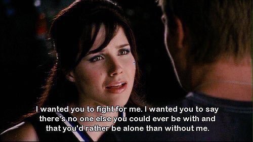OTHdiary's tweet photo. Brooke Davis coming at you with all the feels. https://t.co/7oATmuW0fd