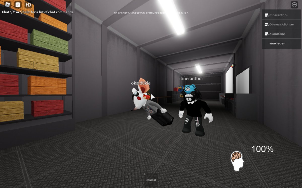 I am going to tweet a bunch of screenshots from Roblox just because I want to save them