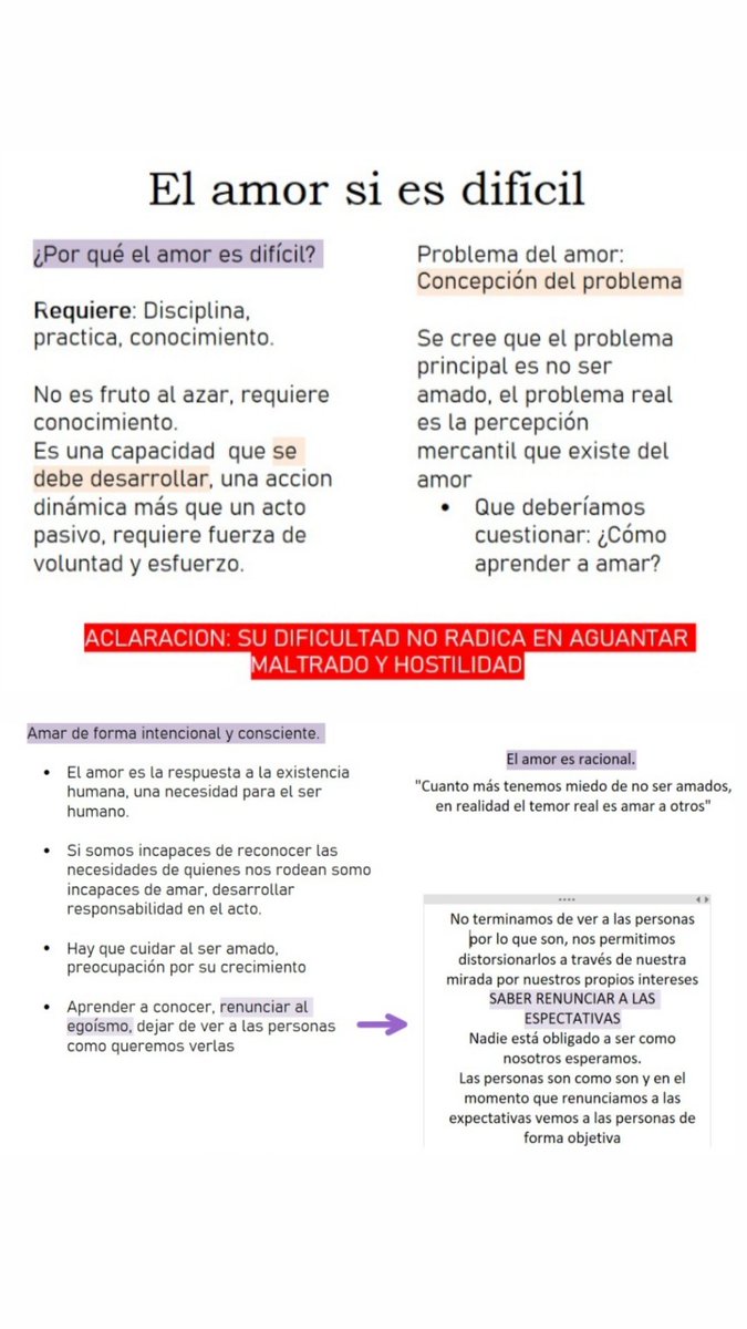 S On Twitter Hice Un Resumen Del Resumen Del Libro De Erich Fromm El Arte De Amar Es El Mejor Libro Del Mundo Explicado Porque Es Amor Si Es Dificil Y