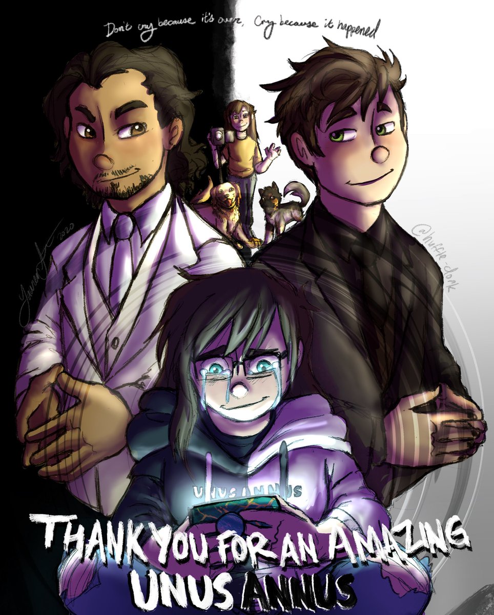 huffle_dork's tweet photo. #UnusAnnusisoverparty #UnusAnnus #wewerehere I legit teared up finishing this- I cannot say thank you enough for this year 💚 https://t.co/BAoesx1tY0