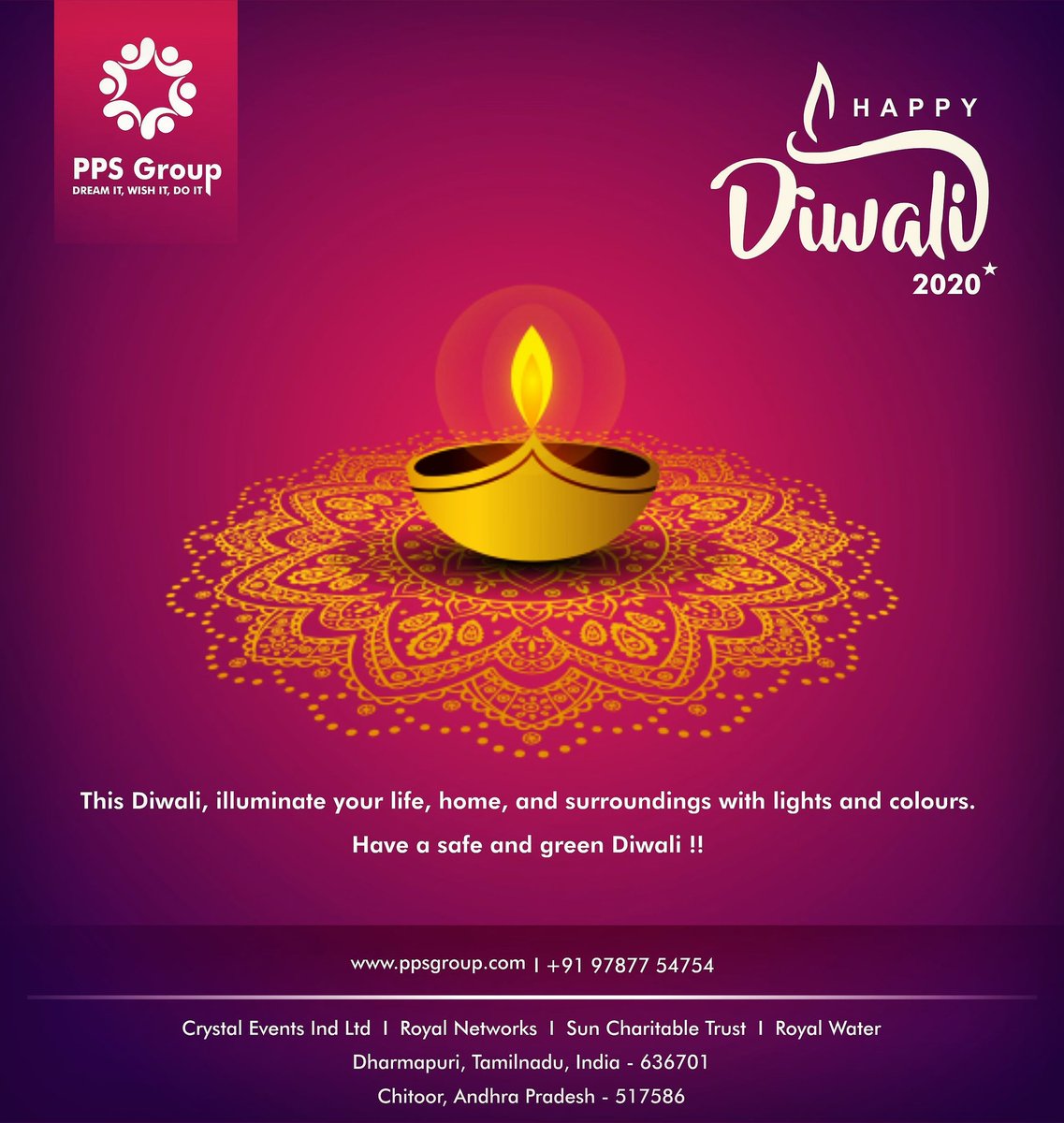 Thiru_Wins's tweet image. Happy Diwali 😊 

#PPSGroup | #Dharmapuri | #CrystalEventz  | #RoyalTV | #ThiruWinsome |#HappyDiwali2k20