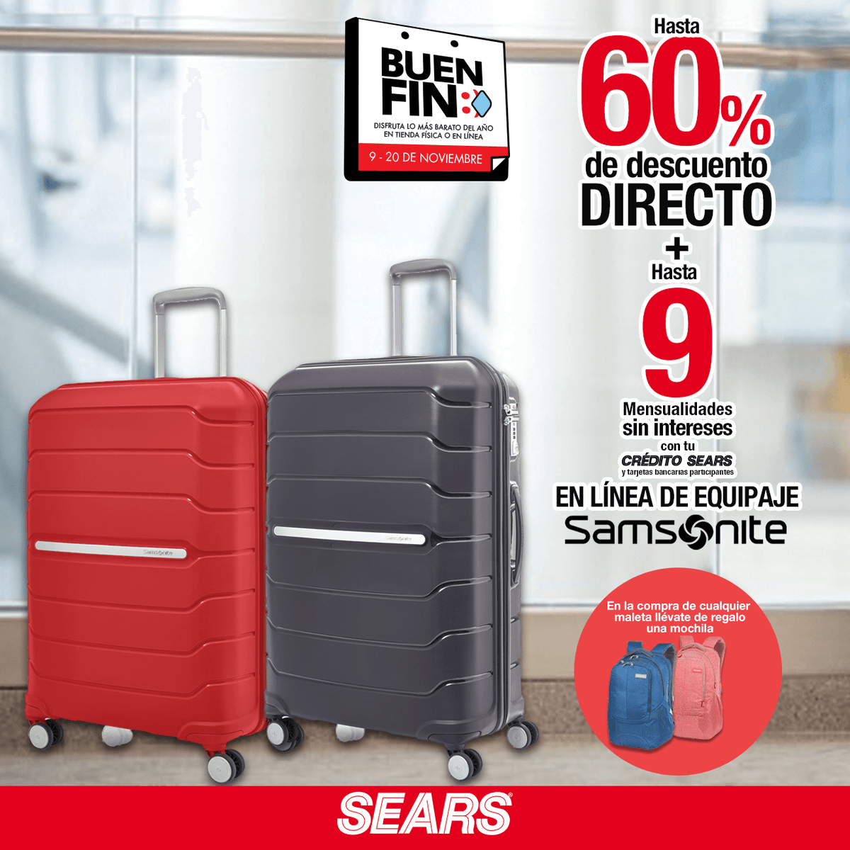 Suitcase Sears Maletas Samsonite Sears Maletas De Viaje Buen Fin