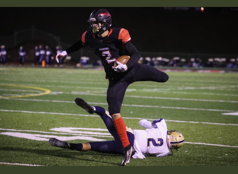 This photo exemplifies what was the Warrior football season. Jumping hurdles - overcoming obstacles - in a year where nobody thought we’d pull off a season let alone make it to the #WPIAL championship game. Congrats, you’ll never forget this journey.  #EFPride
