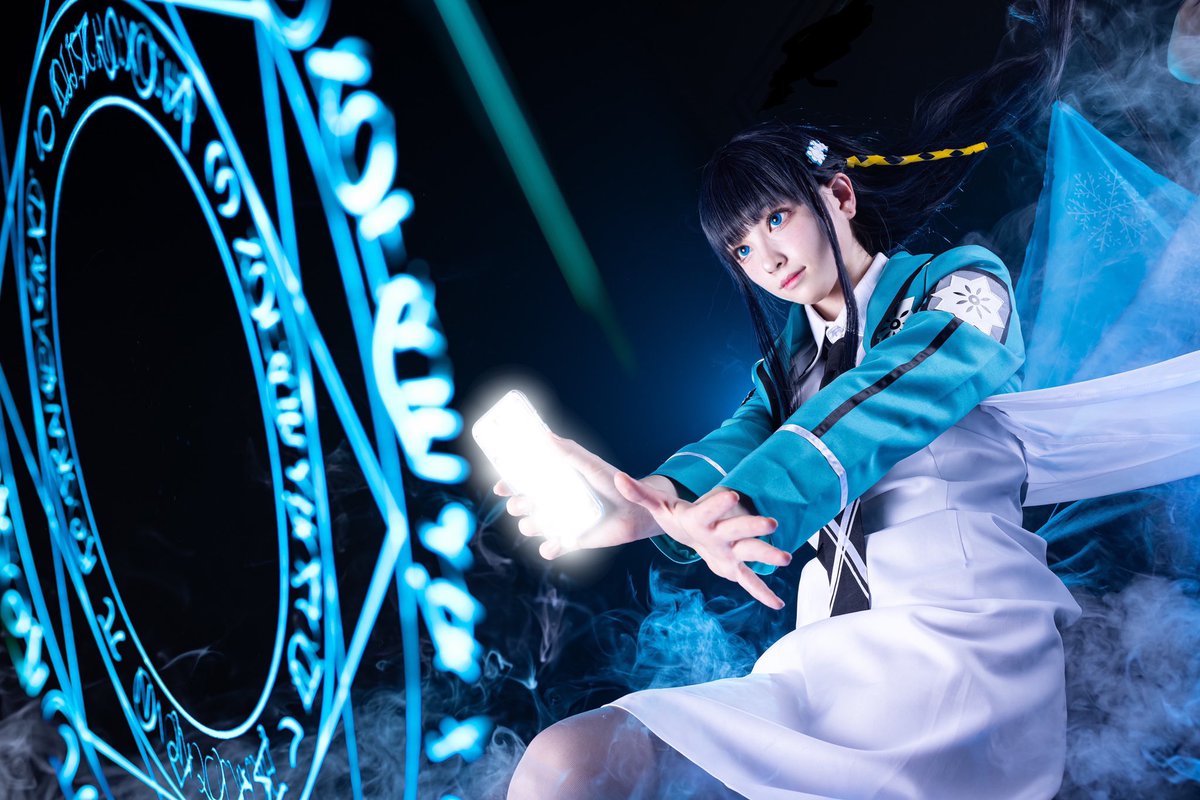 魔法科高校の劣等生　司波深雪　コスプレ 魔法科高校の劣等生』主人公の妹・司波深雪のコスプレ写真をお届け