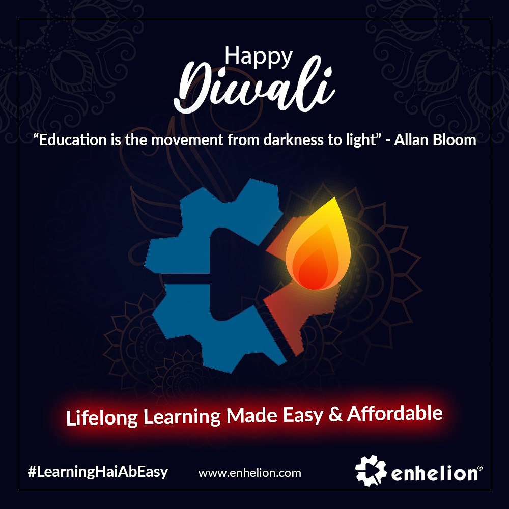 enhelion's tweet photo. Let’s continue to light up lives through learning. Team Enhelion Wishes You and Your Family, A Very Happy Diwali. https://t.co/cRUaulwvwQ