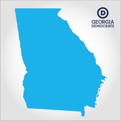 ADrolte's tweet photo. This is the honor of the poll workers and officials that helped to flip Georgia from a deep red to a light blue or navy blue. https://t.co/fMXYpEyGfq
