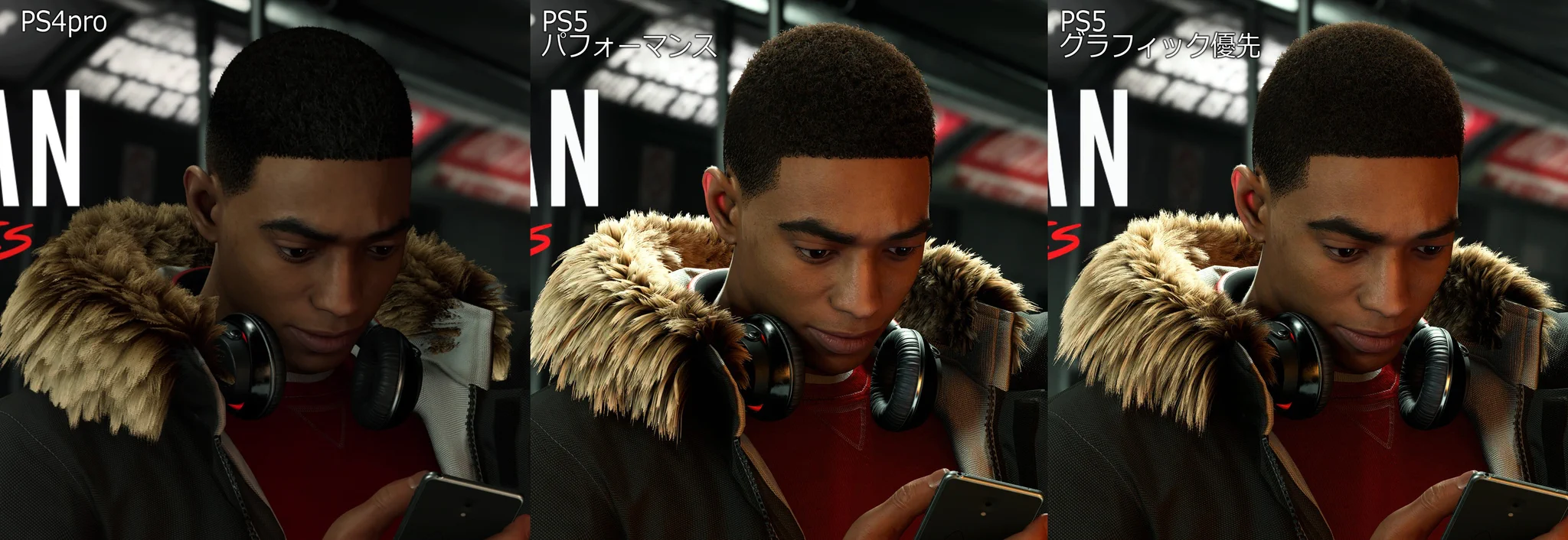 これが次世代機の実力、PS5のグラフィックスはキャラクターの毛量もアップ！