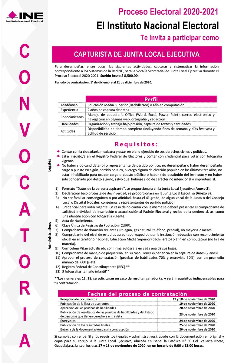 Para quien este interesada, interesado.