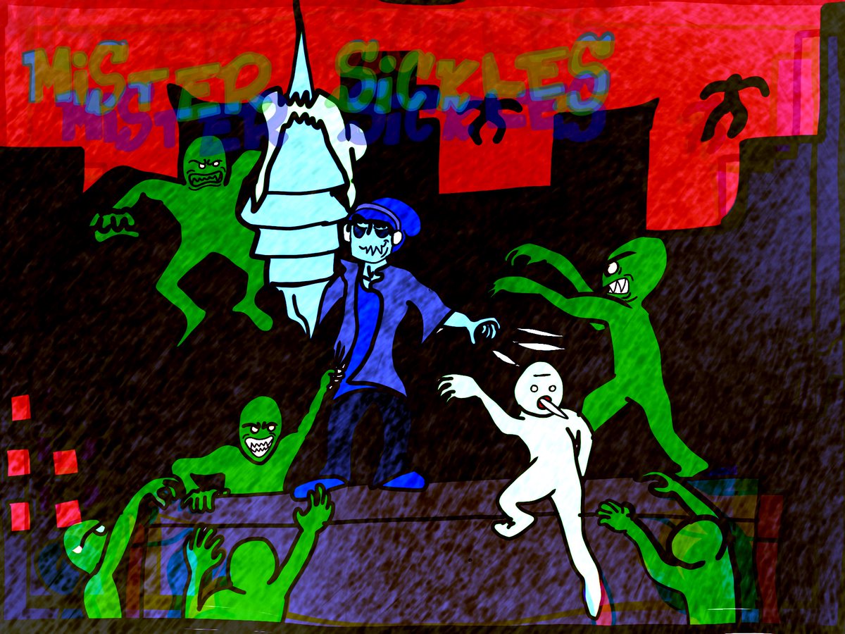 IDotSickles21's tweet photo. Mister Sickles in Action! #sicklessketches #mistersickles #justicesprites #tocrecords #ogangxtoc https://t.co/igTFqzIOhx