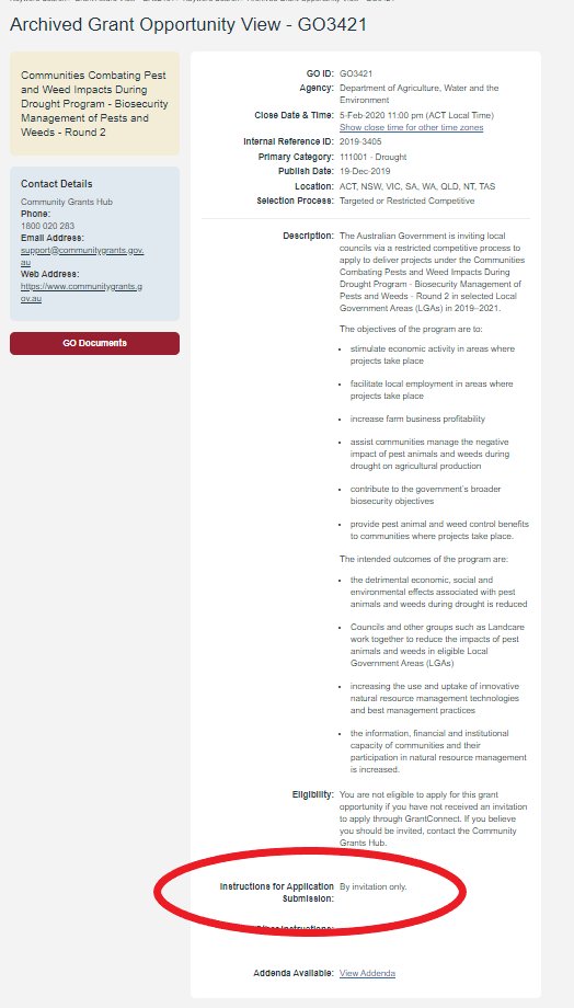 One more thing, I note these grants were 'invitation only' & 'Targeted or Restricted Competitive", why was that?What was the criteria for 'an invitation'? Who issued the 'invitations'? You must've sent out a lot invitations in the Maranoa! #auspol  #Insiders