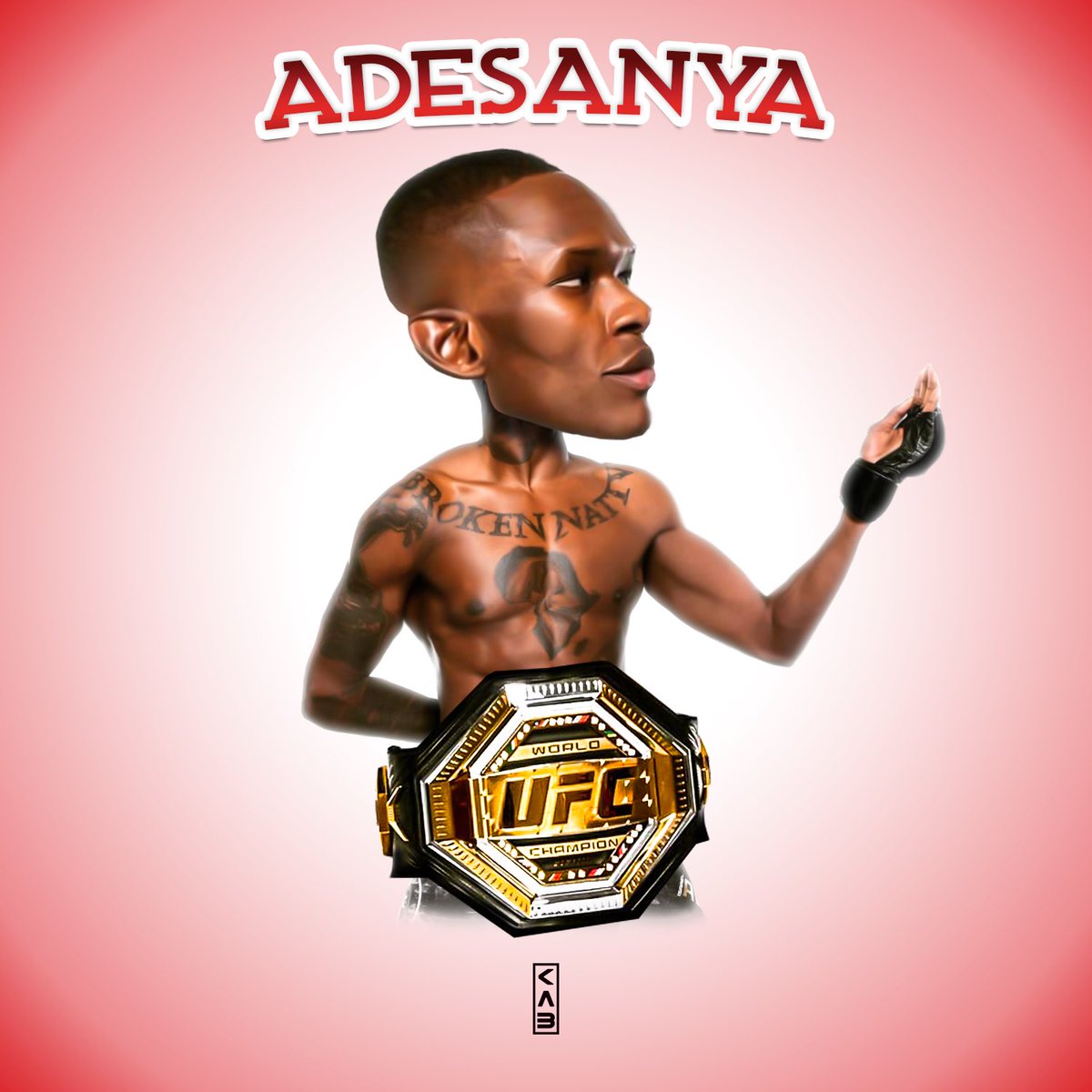 ⁦<a href="/stylebender/">Israel Adesanya</a>⁩ 🔥

Artwork : ⁦<a href="/kabgraphist/">kab_ks</a>⁩
