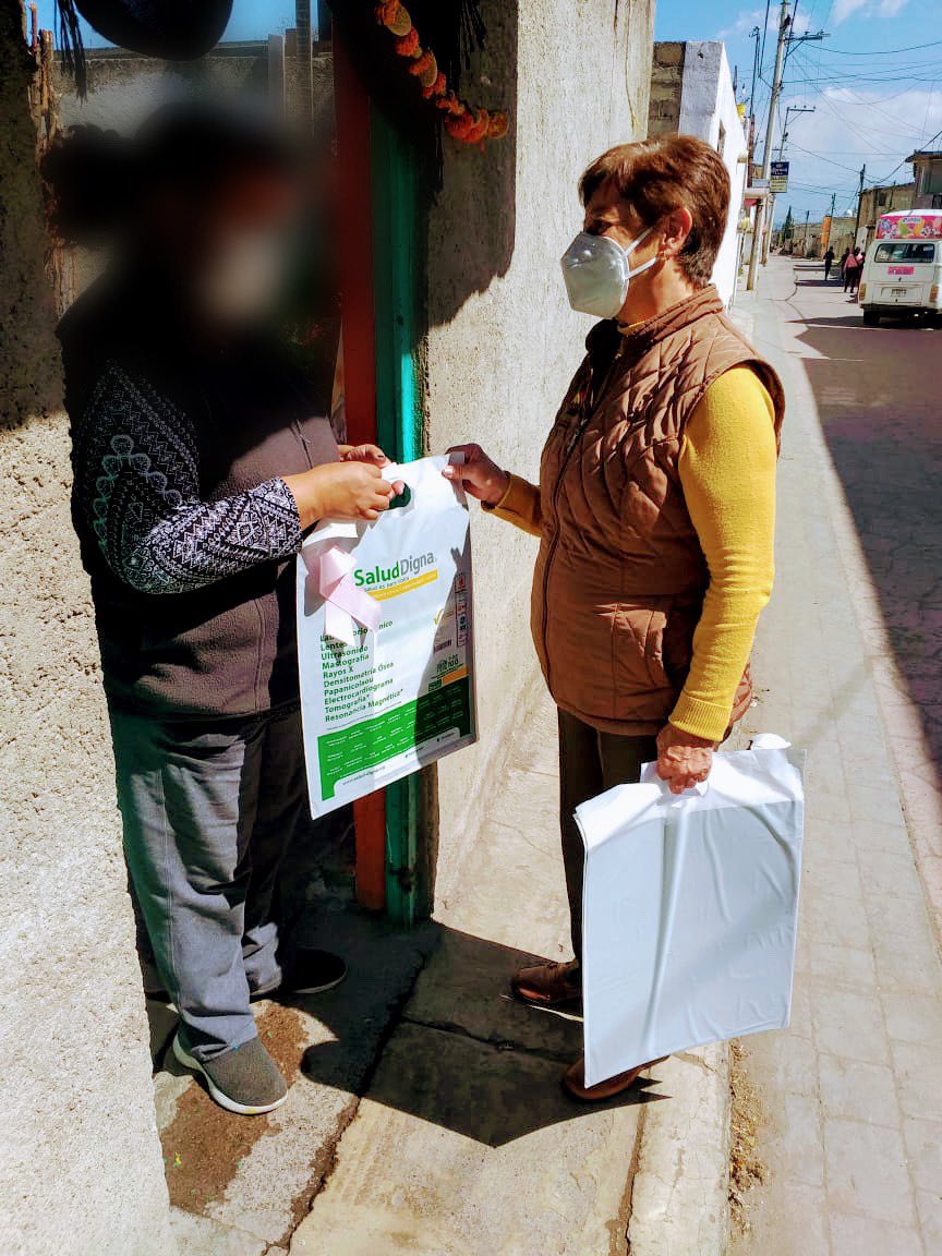 LizSandovalC's tweet photo. Hoy comenzamos la entrega de resultados de las mastografias con las que se benefició a nuestras mujeres isleñas en el mes de #Octubre como parte de la campaña "Date tiempo".

Recuerda que prevenir es vivir, te cuidas tú, te cuidamos nosotros.

#ComunidadQueConstruye
#PreAlba https://t.co/p9Ha2w5ksI