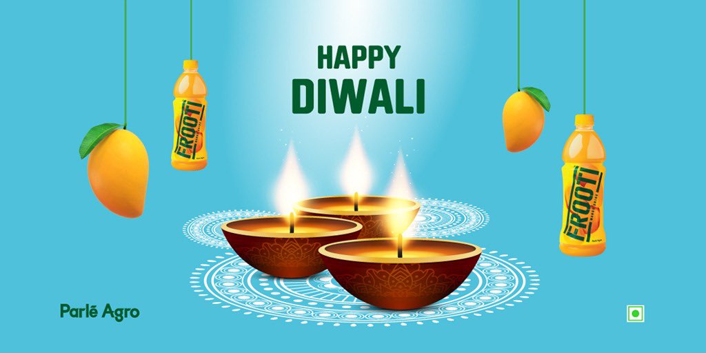 May the Festival of Lights bring lots of joy, peace and prosperity to you and your family. Frooti wishes everyone a Happy and safe Diwali. #livethefrootilife