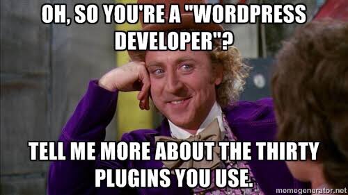 SequelWP's tweet photo. I feel attacked 😂 #WordPress #webdev https://t.co/NKPyb8tvpR