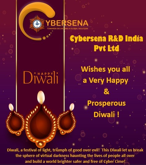 CybersenaD's tweet photo. CYBERSENA wishes u all a very happy deepavali 🎆
May this Diwali not only your house light up but also your spirit, dreams, and hope. May Lord bless you with health and happiness and all your ventures fulfilled. Wishing you and family a very Happy Diwali! https://t.co/00Ma8En82a