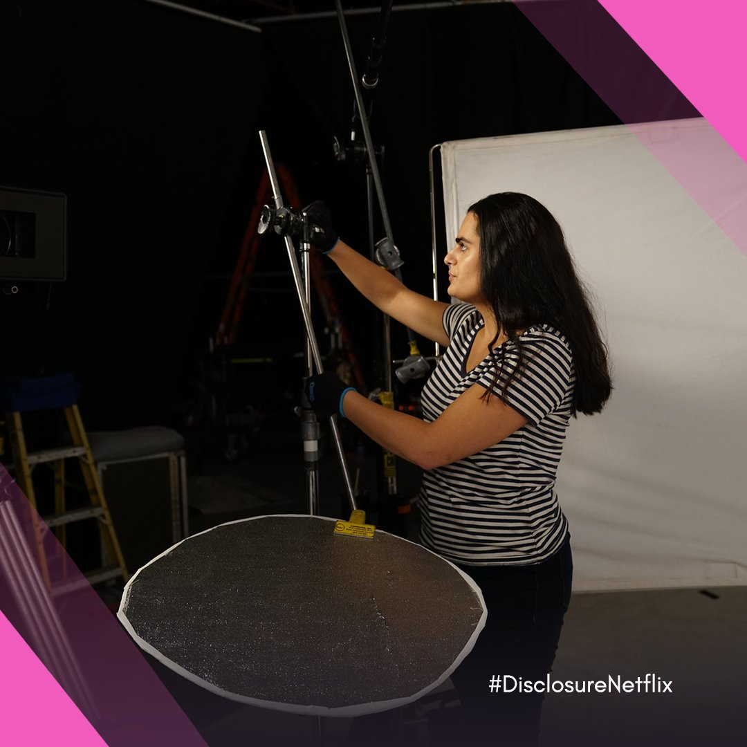 Disclosure_Doc's tweet photo. @glaad @Lavernecox @SamFederFilm @NetflixFilm @Most Trans people matter and they deserve to be in all places where art is made. This is one of the takeaways our Production Fellow Nava Mau (@MsNavaMau) had from working on #DisclosureNetflix.
#TransAwarenessWeek #DisclosureBTS w/ @glaad https://t.co/fAJZaCjreO