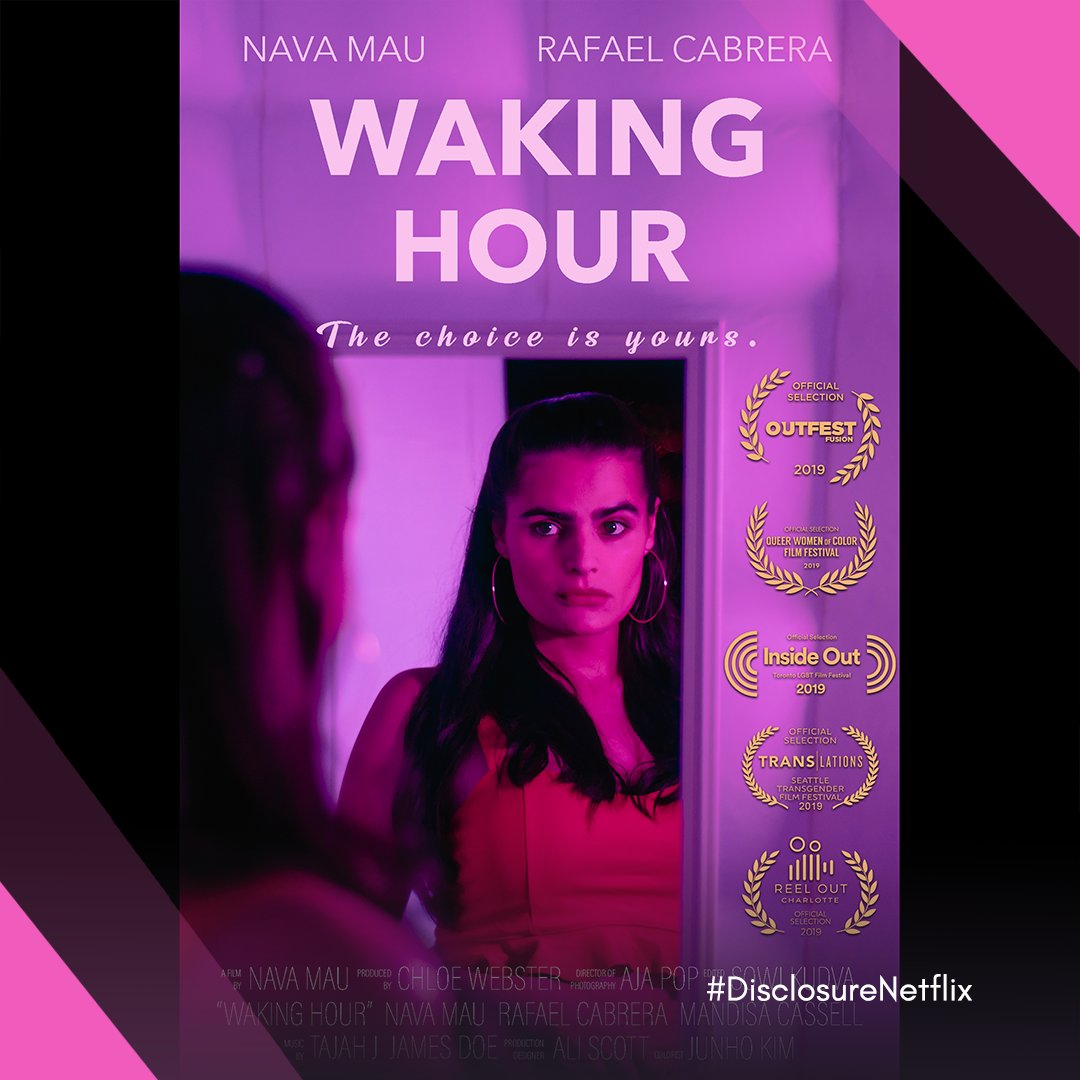 Disclosure_Doc's tweet photo. @glaad @Lavernecox @SamFederFilm @NetflixFilm @Most Trans people matter and they deserve to be in all places where art is made. This is one of the takeaways our Production Fellow Nava Mau (@MsNavaMau) had from working on #DisclosureNetflix.
#TransAwarenessWeek #DisclosureBTS w/ @glaad https://t.co/fAJZaCjreO