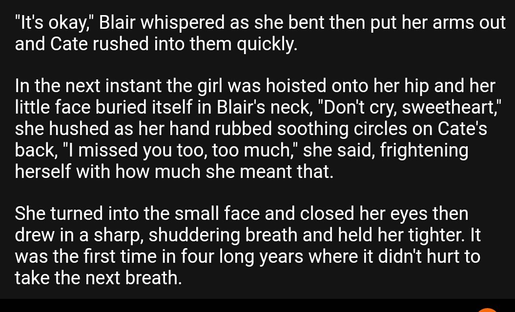 foolermy's tweet photo. My GG fanfic choice this week.
Just like in this scene, I miss these two so much too...

I'm still here @Chrys1130 😉🙈

#BlairAndCate #FLOL #rereading https://t.co/M82onunrw9