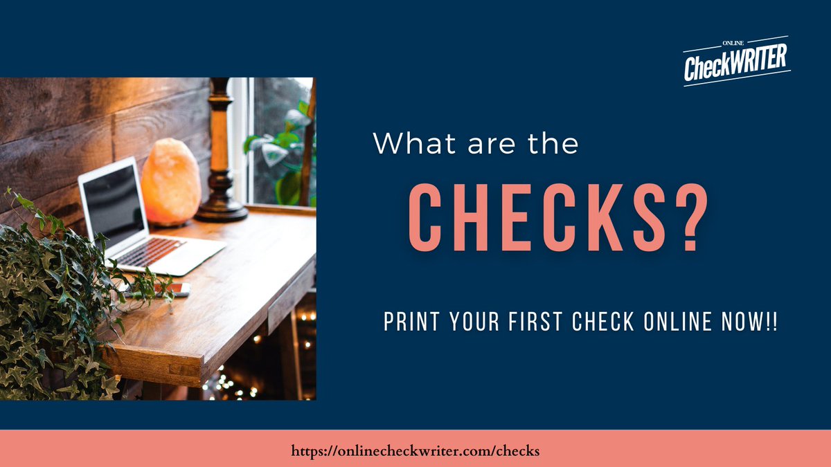 webcheckwriter's tweet photo. https://t.co/6KYF4ZTnNM

Just buy some Blank check paper from a local office supply store or online and print it on-demand online on any printer from multiple bank accounts.

#OnlineCheckWriter #Checks #ChecksDefinition #ChecksHowToWrite #ChecksToOrder #ChecksByDeluxe https://t.co/0MEiicuzn2
