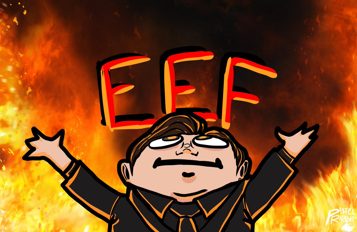 abnormal_em's tweet image. Here's another shitpost fanart for 🎀  𝐸 𝐸 𝐹  🎀
Also, is the live stream technically the biggest birthday party of the year?
#UnusAnnus #UnusAnnusFanart #UnusAnnusisoverparty