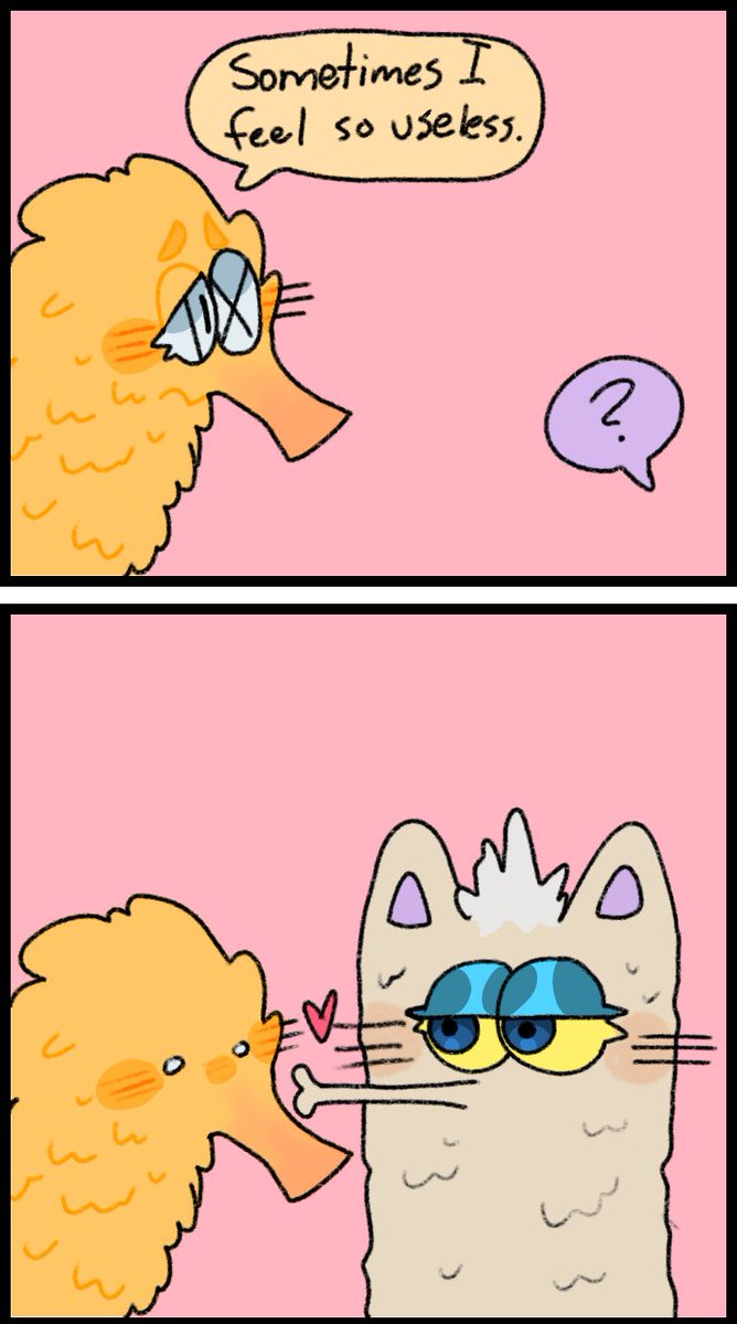 EyeballDrawer's tweet photo. A made comic with my oc's :D 
#comic #art #digitalart #oc #longfurbyoc #wormoc #wholesome #WholesomeMeme #meme #myart https://t.co/mxm5mIEByJ