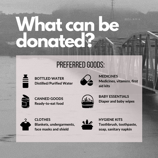 SupremeMWAI's tweet photo. #CagayanValleyNeedsHelp
URGENT CALL FOR DONATIONS FOR CAGAYAN VALLEY
We are asking for your help on our URGENT DONATION DRIVE to give assistance to thousand of families in Cagayan Valley affected by the recent typhoon Ulysses.
pubmats by Alex Roxas
#HawakKaMWAI #SSGinAction https://t.co/hkIjgu8WaD