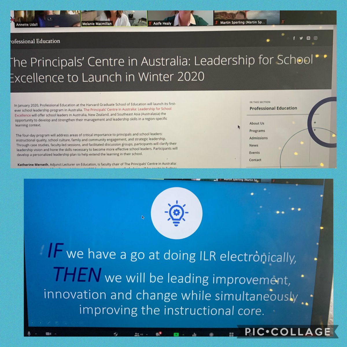 annbasel's tweet photo. Theory of action, online Instructional Learning Rounds, vision and action, innovation informing future directions @Mel_Macmillan @JCPSAsstSuptMS #coslead https://t.co/pdANamKt7f
