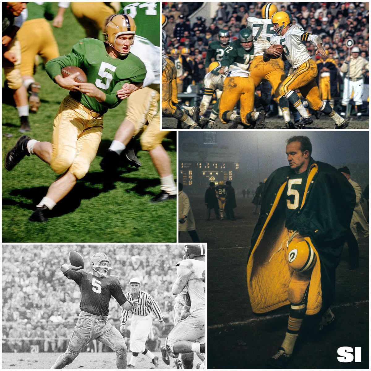 SInow's tweet photo. Packers Hall of Fame legend Paul Hornung was one of the most versatile players in NFL history.

RIP, Golden Boy 🙏 https://t.co/L12ULiM2YZ https://t.co/pdgStD25YE