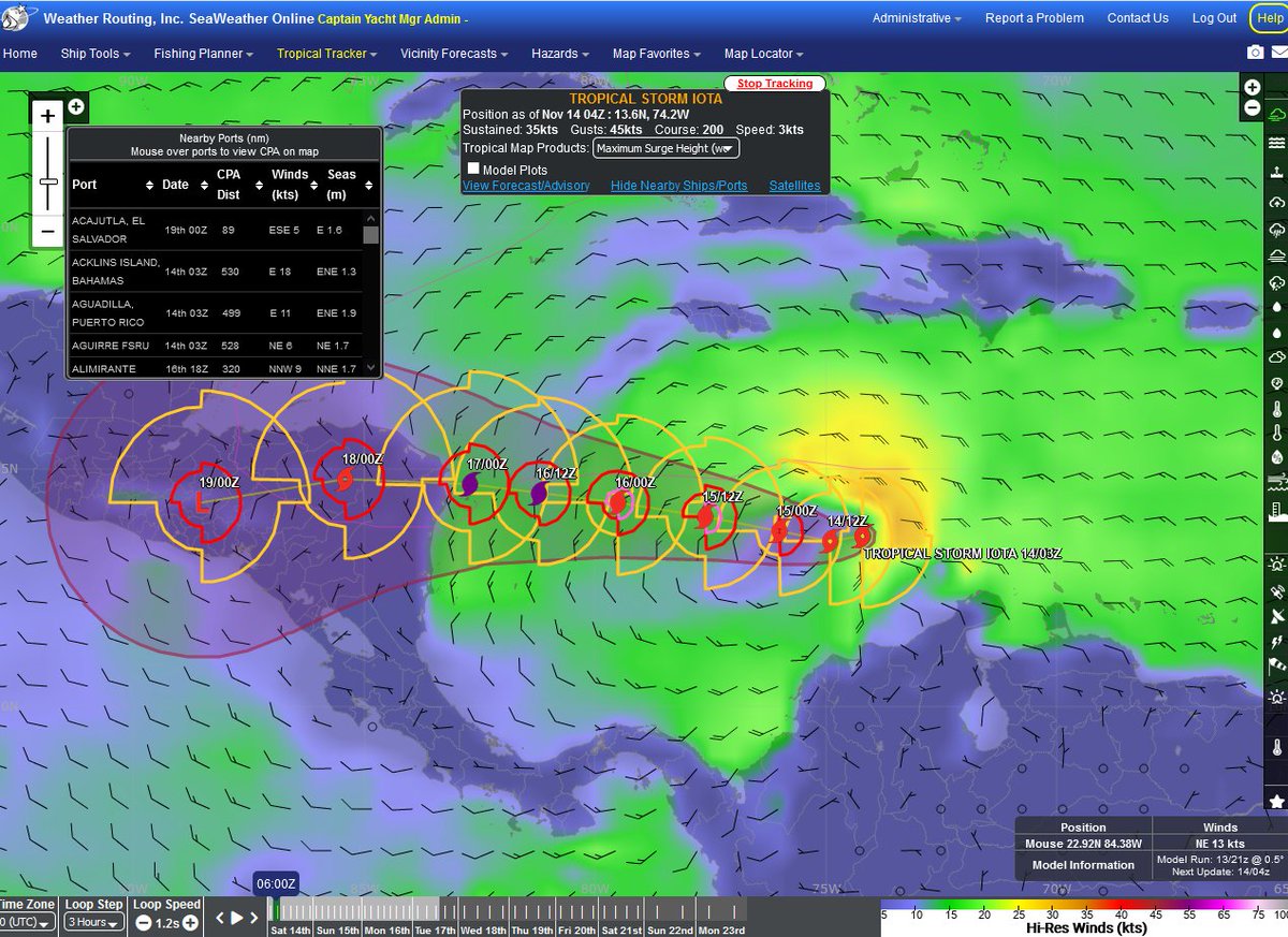 Marine Weather Forecast Services Weather Routing Inc