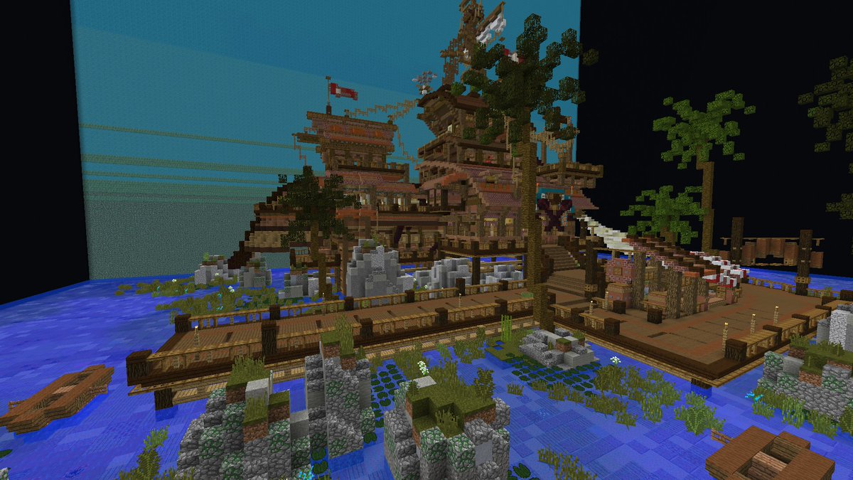 Jonny324 A Twitter Pirate Port On Buildersrefuge Minecraft建築コミュ Minecraft T Co Wf70nqsghr Twitter