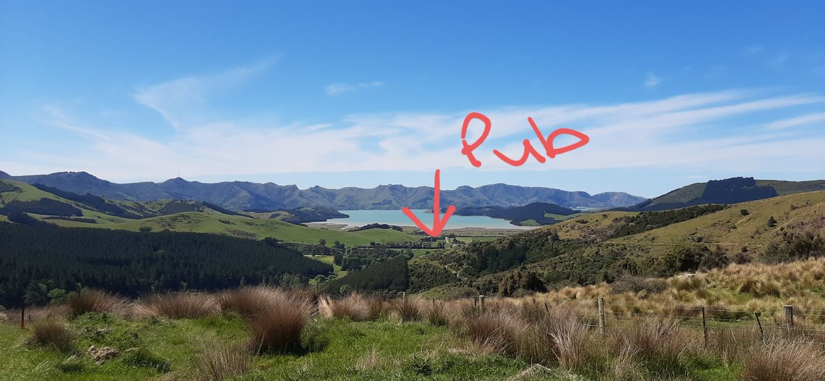 Eventually, I made it back to the carpark from where I could see my saviour, which is exactly what I called the bar tender when I stopped in on the way home.