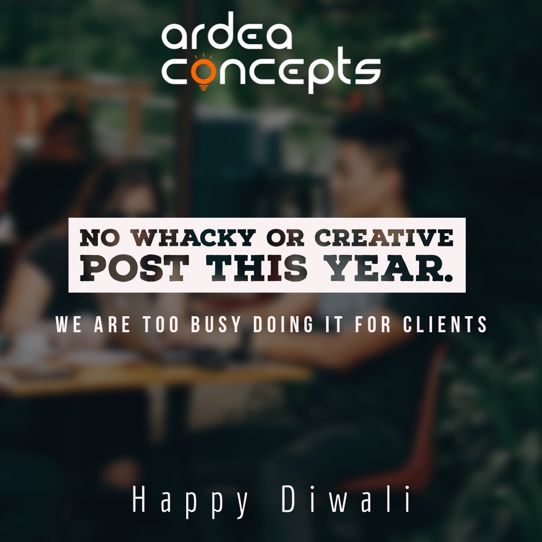 ardeaconcepts's tweet photo. Harr Diwali ki Kahani , Agency ki Zubani!
.
.
.
.
#diwali2020 #agencylife #diwali  #diwalivibes #diwalicelebrations #DiwaliCelebration #diwalilights #Diwali2k20 https://t.co/2pRsfBoqf6