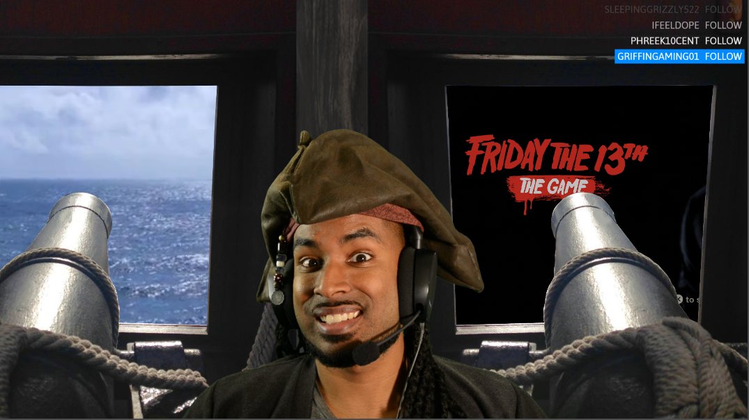 SkitzopH's tweet photo. This Pirates Playing #FridayThe13th live! on https://t.co/uNlbl60zYv

#FridayThe13th2020 #FridayThe13thTheGame #JasonVoorhees #spooky @IllFonic #twitchaffiliate #Jason #JasonLives #Gamerlife #SupportSmallStreamers #twitchstreamer #YouTuber #funtimes #LiveStreaming #anime #animeme https://t.co/I8xLHdCWWe