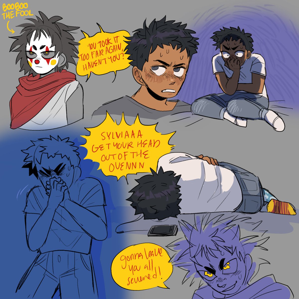 snuffinsmuffins's tweet photo. sylviaaaaaaaa get your head out of the oven go back to screaming and cursing, remind me again how everyone betrayed you #AKIRA https://t.co/u61yRyKkee