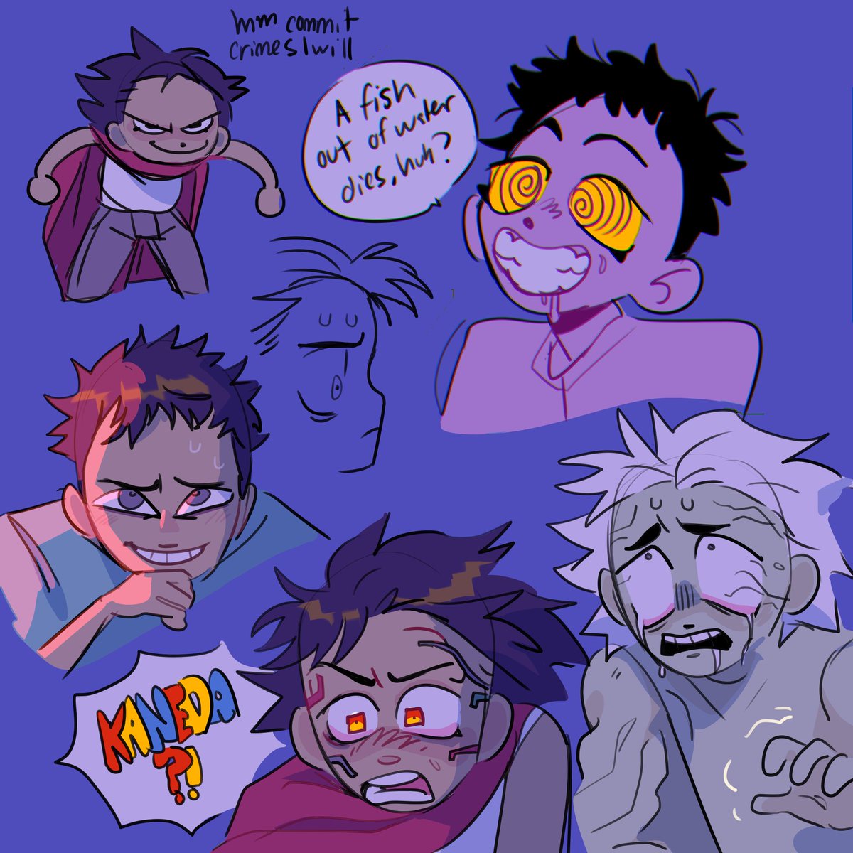 snuffinsmuffins's tweet photo. sylviaaaaaaaa get your head out of the oven go back to screaming and cursing, remind me again how everyone betrayed you #AKIRA https://t.co/u61yRyKkee