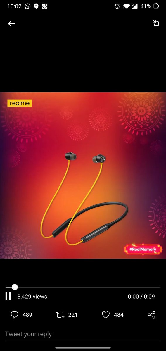satyapaljain_86's tweet photo. @realmeLink Founded the #realmeBudsWirelessPro inside box no. 7
#RealMemory #ConnectForRealDiwali
@realmeLink
JOIN
@kkutyy
@ImJatinV
@Sanjiv_34
@sanket17_
@LKDixit04_
@iam_baluu
@priyobrota3
@Im_karan22
@realsingh13
@shubhvinder
@krishna1334
@Lokesh_jhaa
@shanupaul30
@bhawani_jaipur https://t.co/rAjJCCg38T