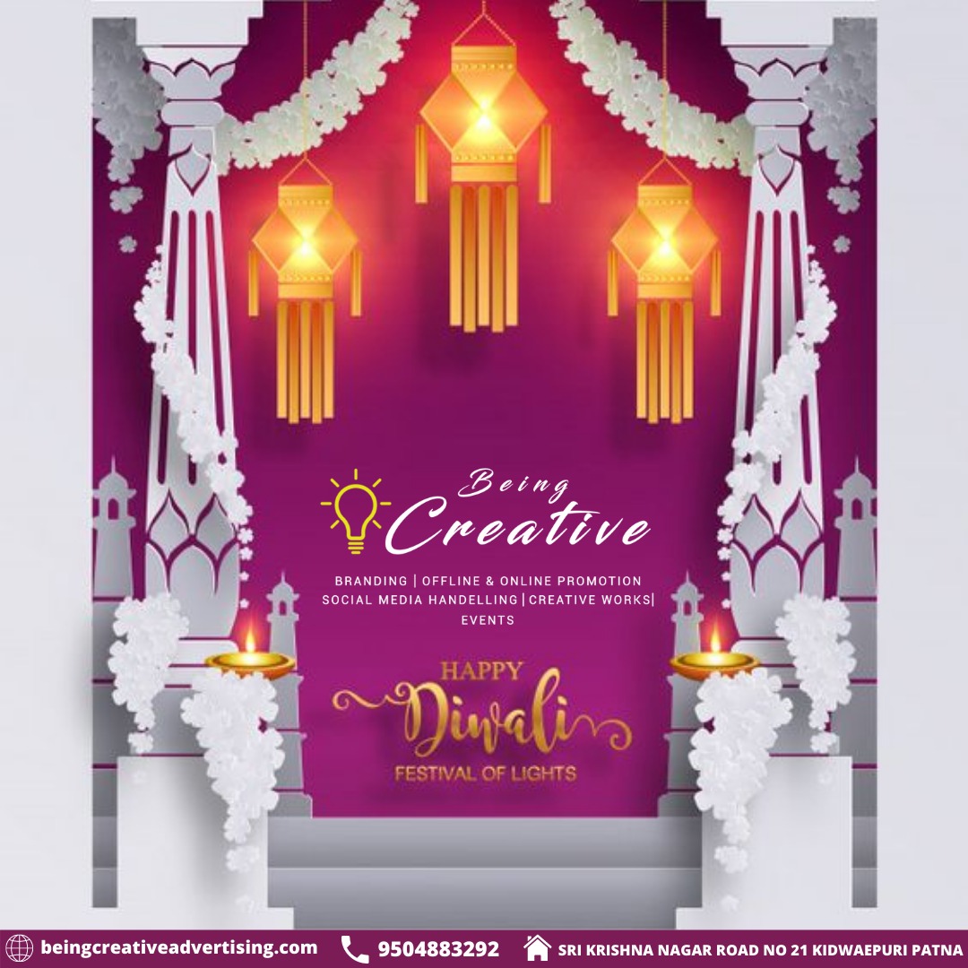 BeingCreativead's tweet photo. From the entire team of Being Creative Advertising we wish you a very happy Diwali.  May this diwali bring, lots of love prosperity and good health at your doorstep 👣.
Happy Diwali 💛

#beingcreativeadvertising 
#diwali #india #diwalidecorations #festival #love #diwaligifts https://t.co/dbzc38M1RI